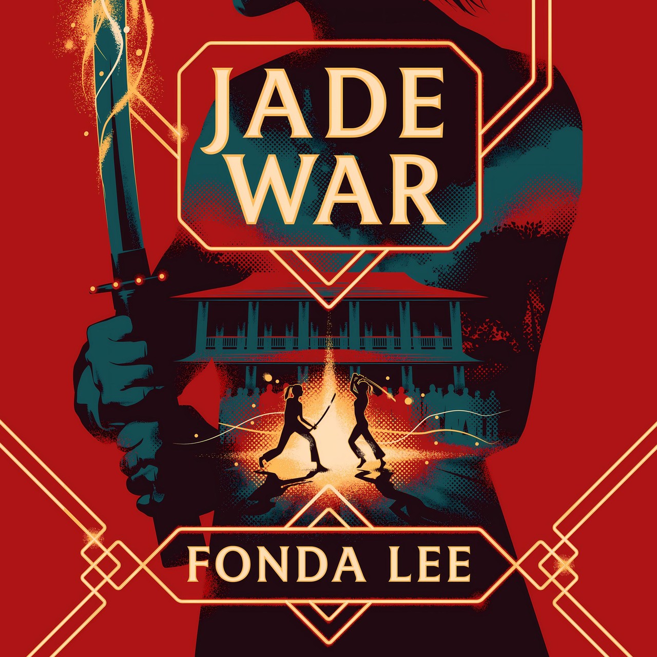 Audiobook cover for Jade War