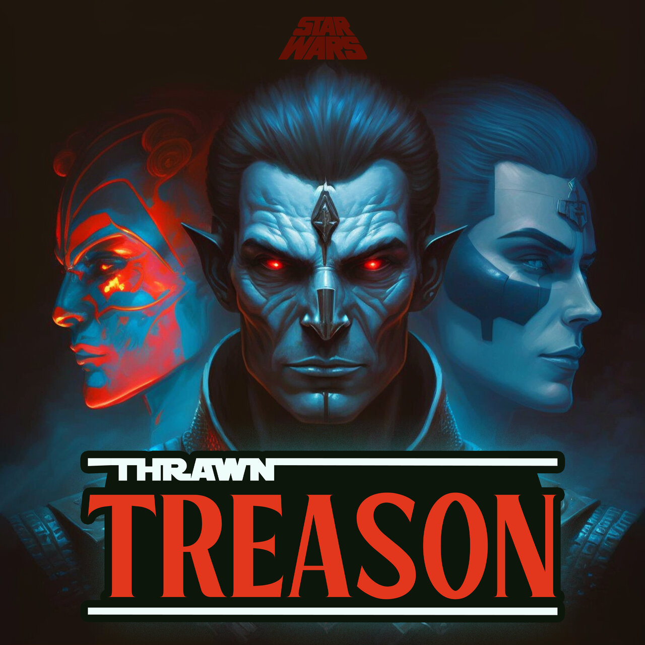 Audiobook cover for Star Wars - Thrawn - Treason