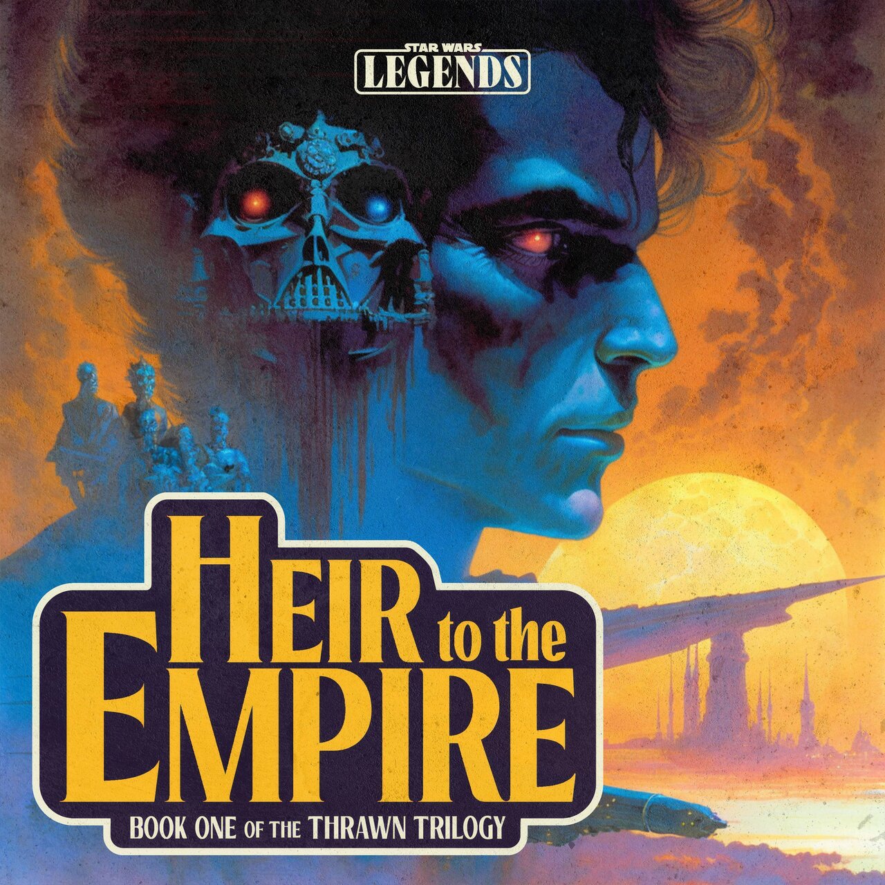 Audiobook cover for Star Wars - Thrawn Trilogy - Heir to the Empire
