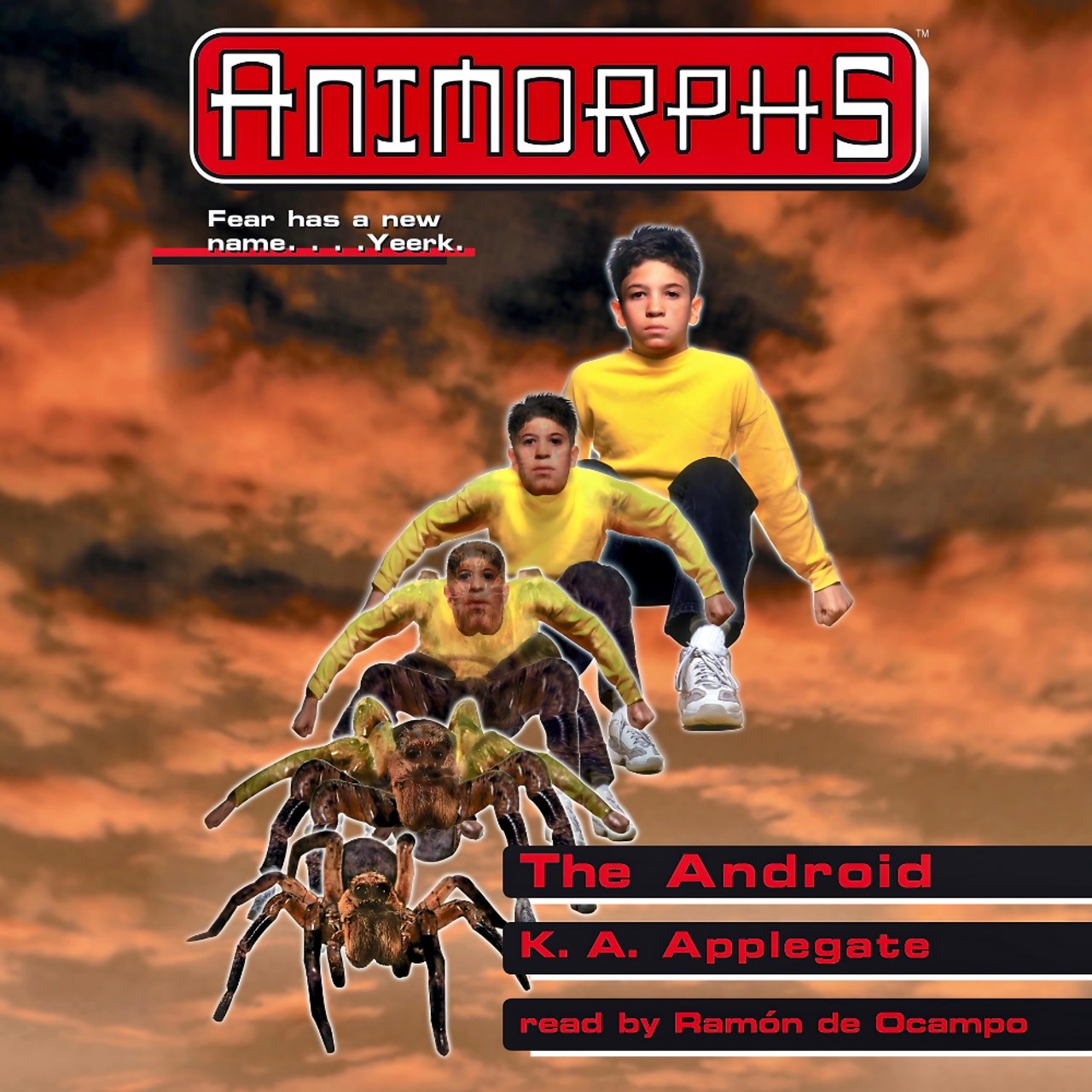 Audiobook cover for Animorphs - The Android