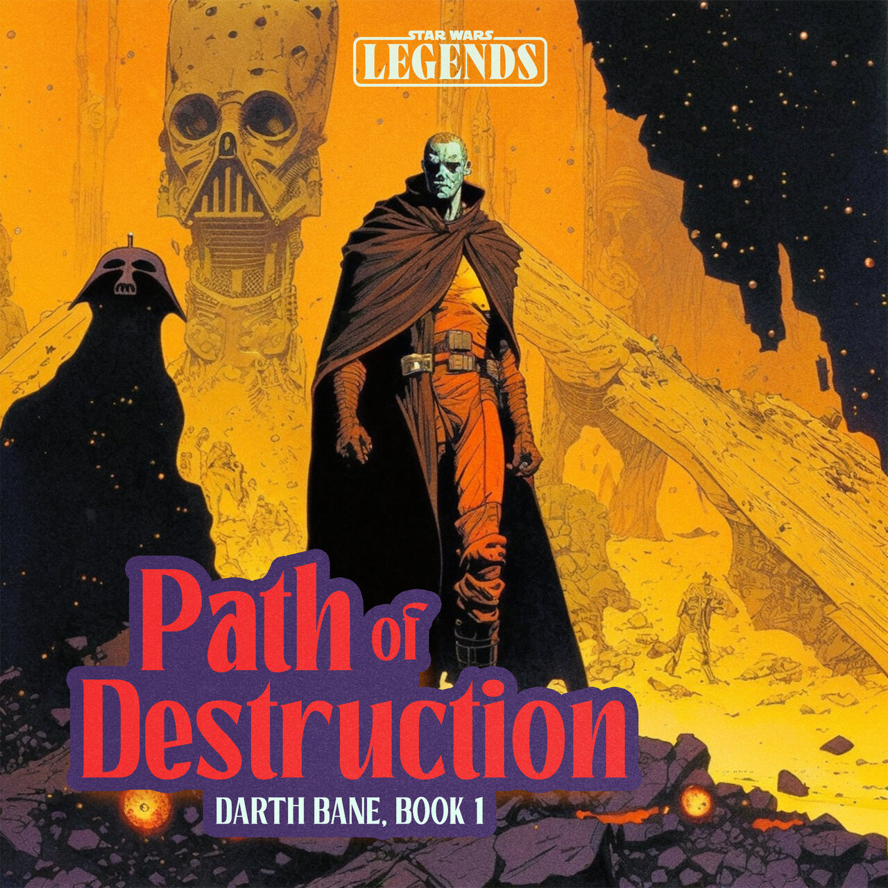 Audiobook cover for Path of Destruction : Star Wars Legends