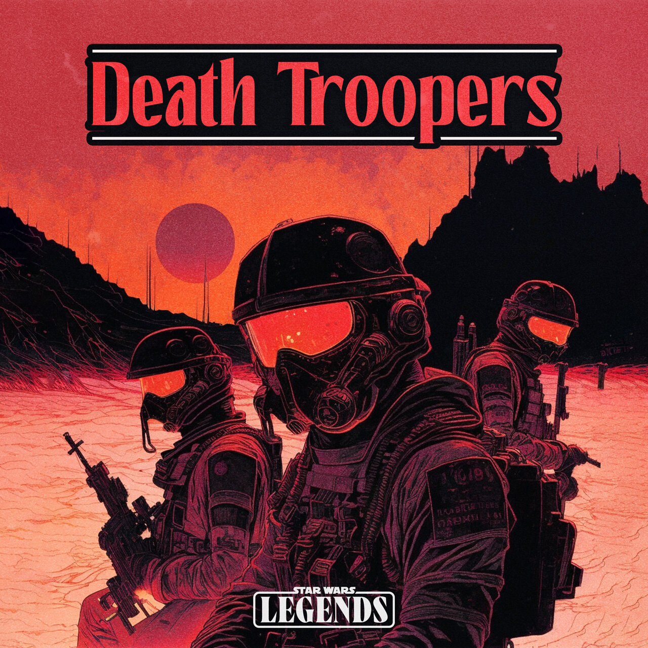 Audiobook cover for Death Troopers