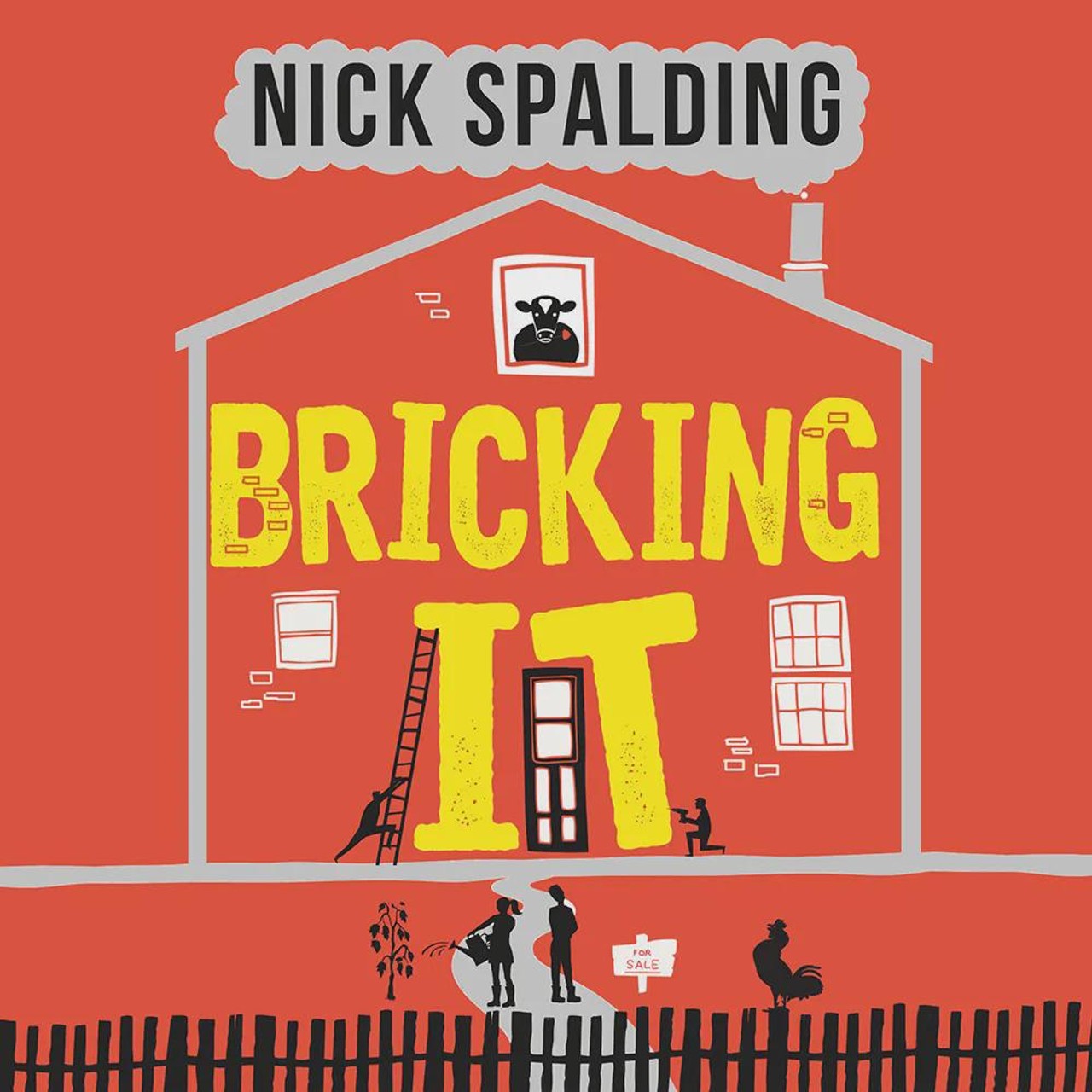 Audiobook cover for Bricking it