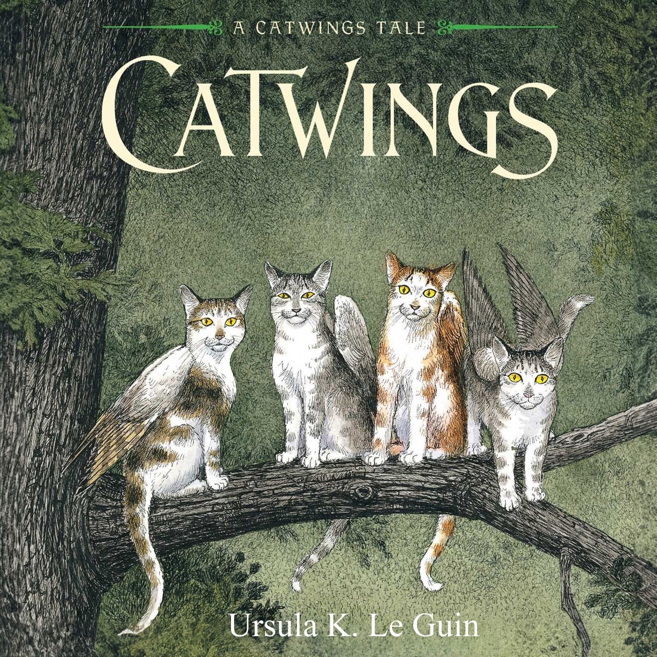 Audiobook cover for Catwings