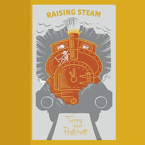 Audiobook cover for Raising Steam