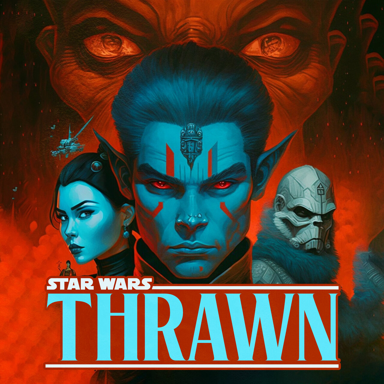 Audiobook cover for Star Wars - Thrawn
