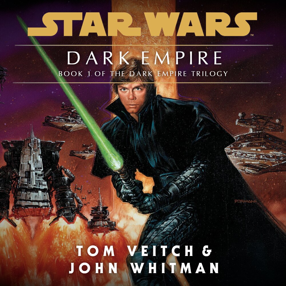 Audiobook cover for Star Wars Dark Empire