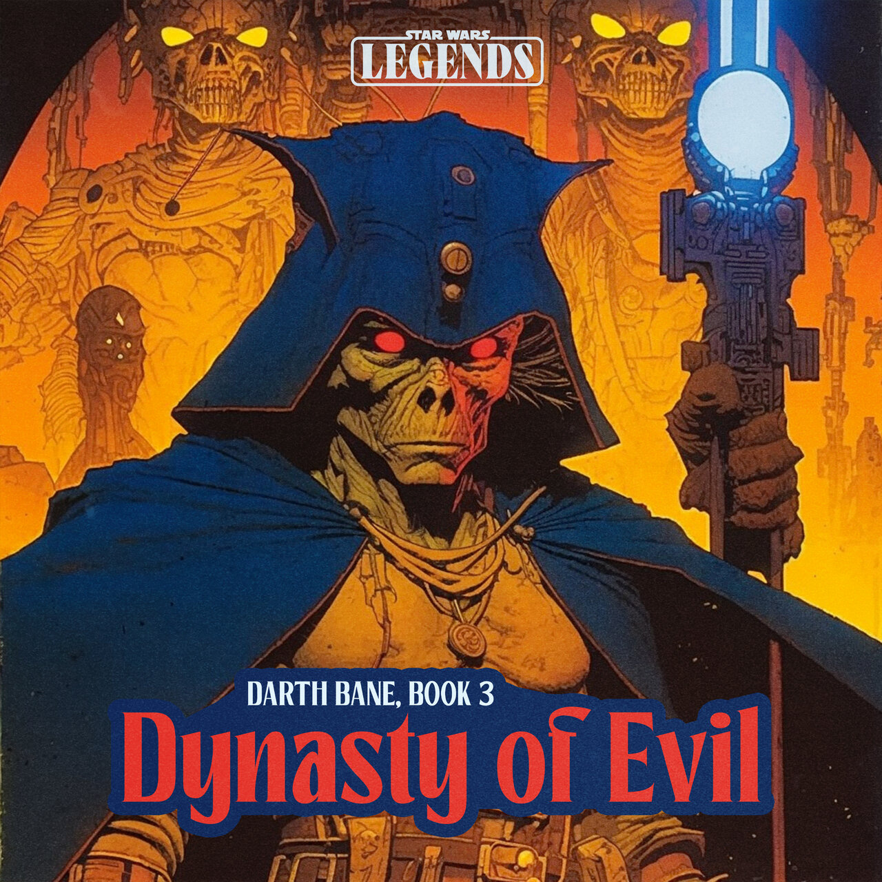 Audiobook cover for Star Wars - Darth Bane - Dynasty of Evil