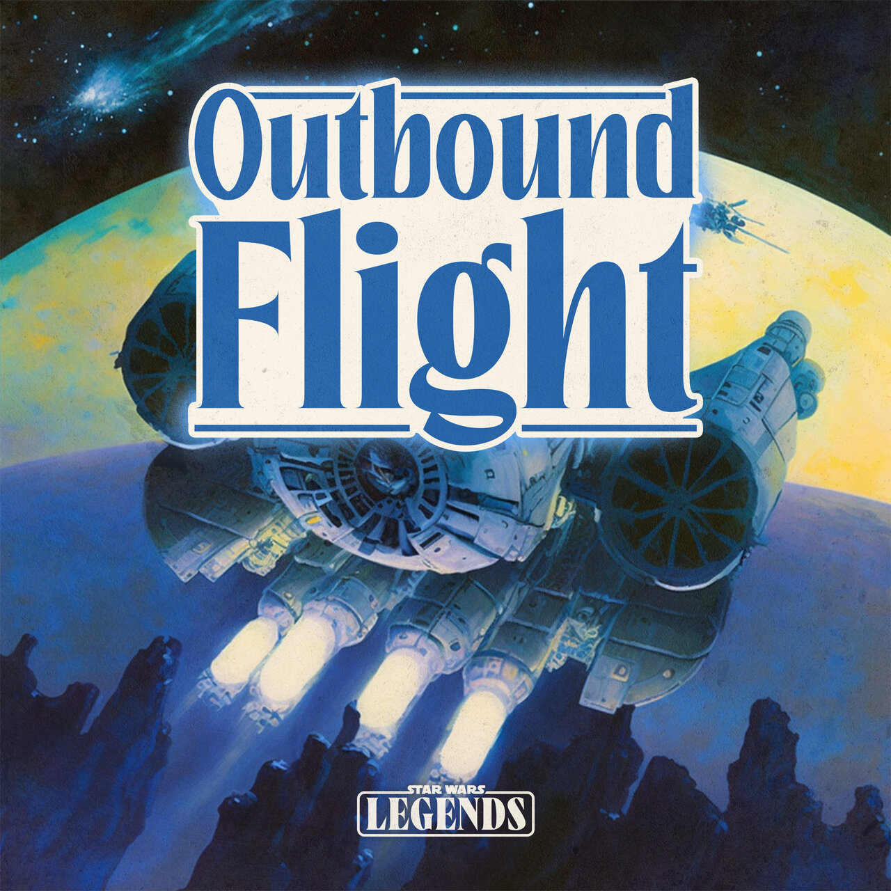 Audiobook cover for Star Wars - Outbound Flight