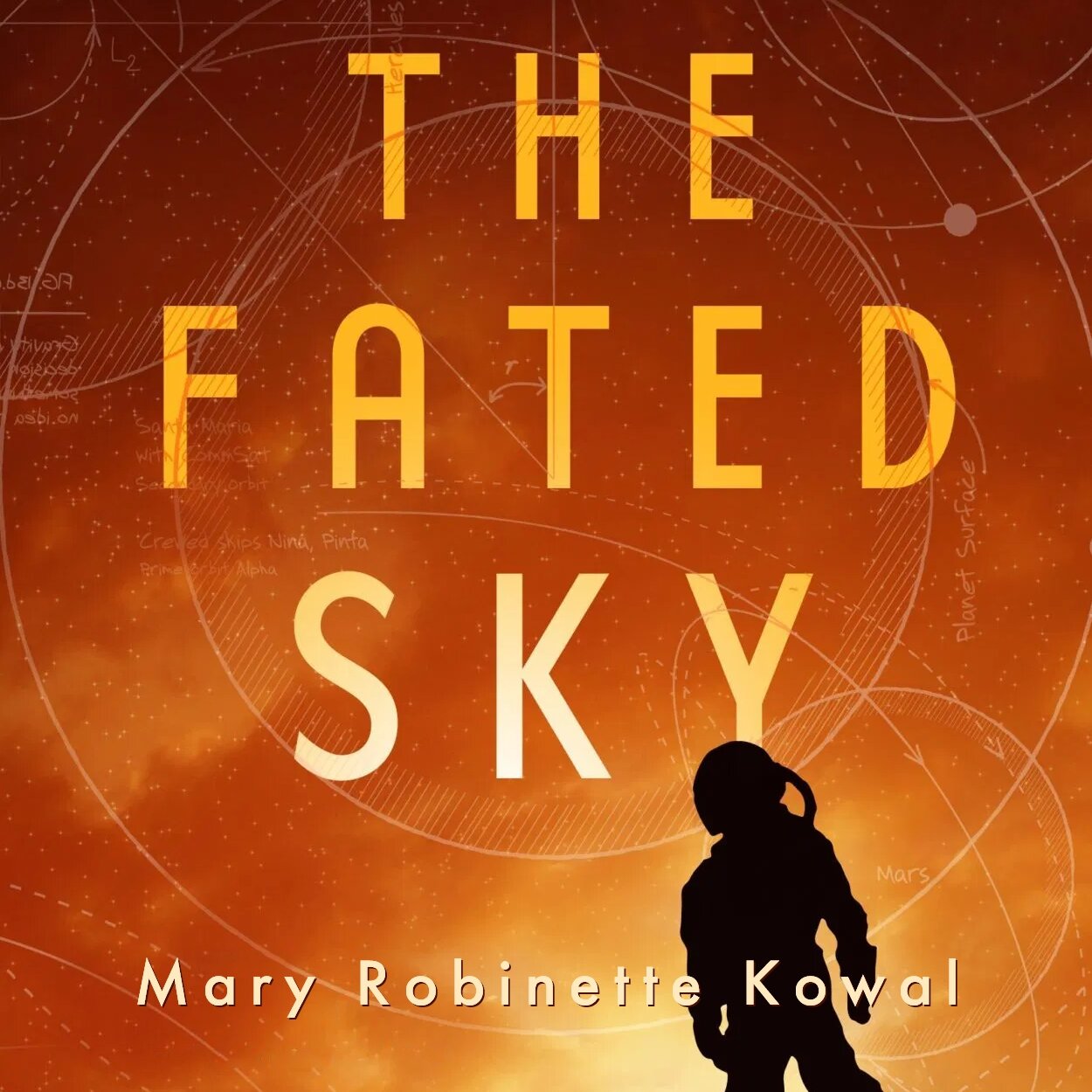 Audiobook cover for The Fated Sky