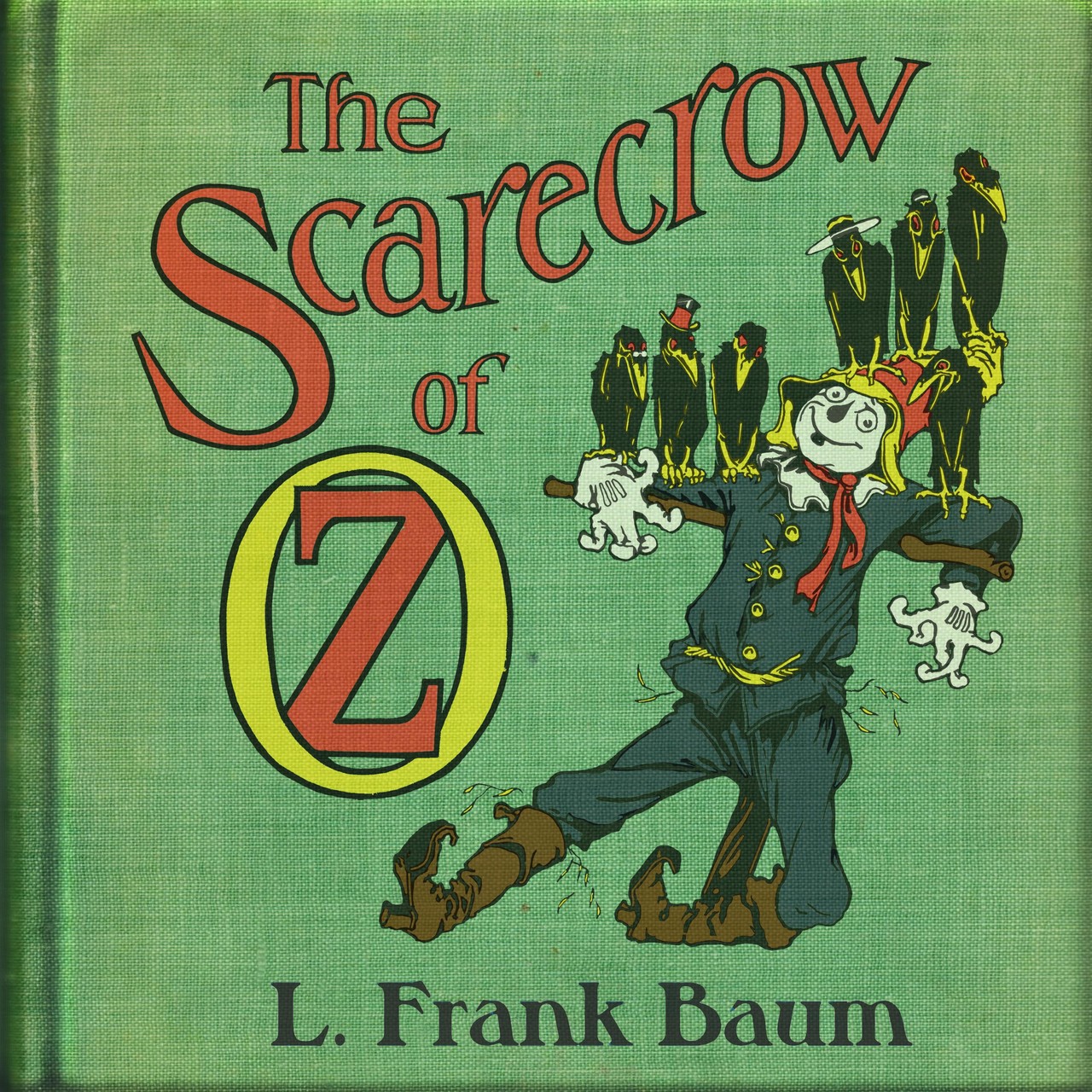 Audiobook cover for The Scarecrow of Oz