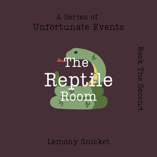 Audiobook cover for The Reptile Room