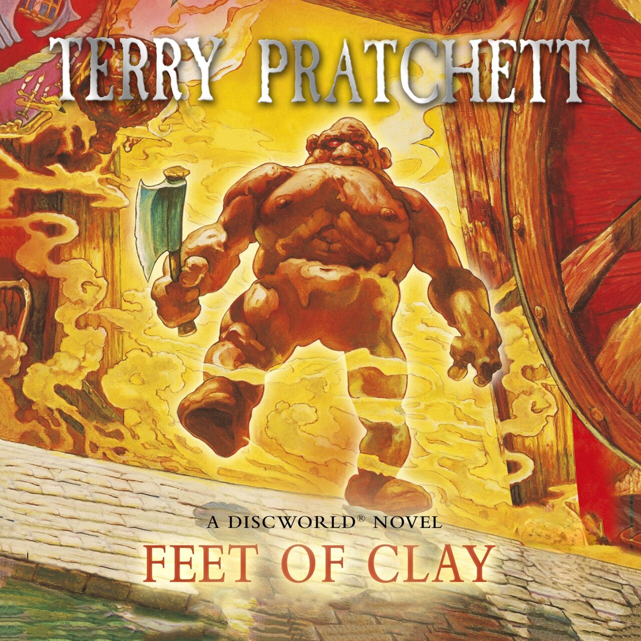 Audiobook cover for Feet of Clay