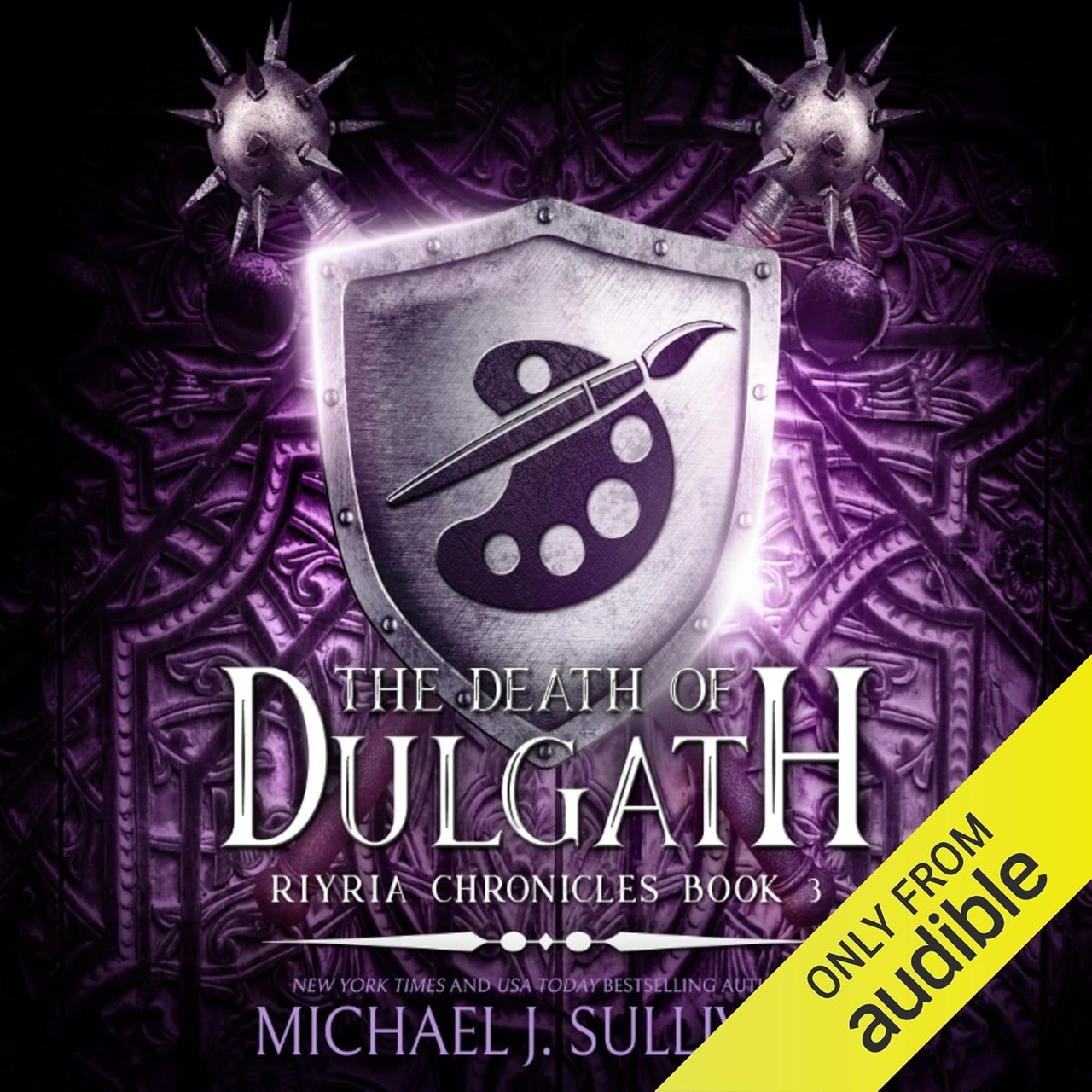 Audiobook cover for The Death of Dulgath (The Riyria Chronicles Book 3)