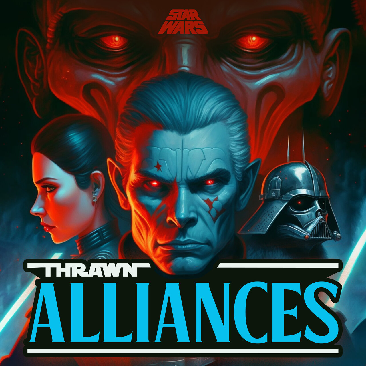 Audiobook cover for Star Wars - Thrawn - Alliances