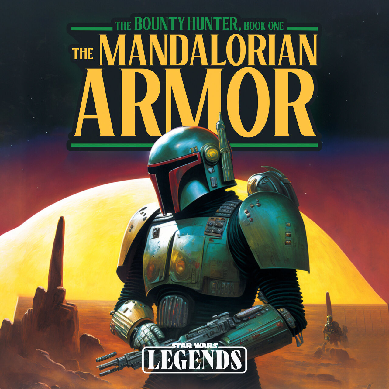 Audiobook cover for Star Wars - The Bounty Hunter Wars - The Mandalorian Armor