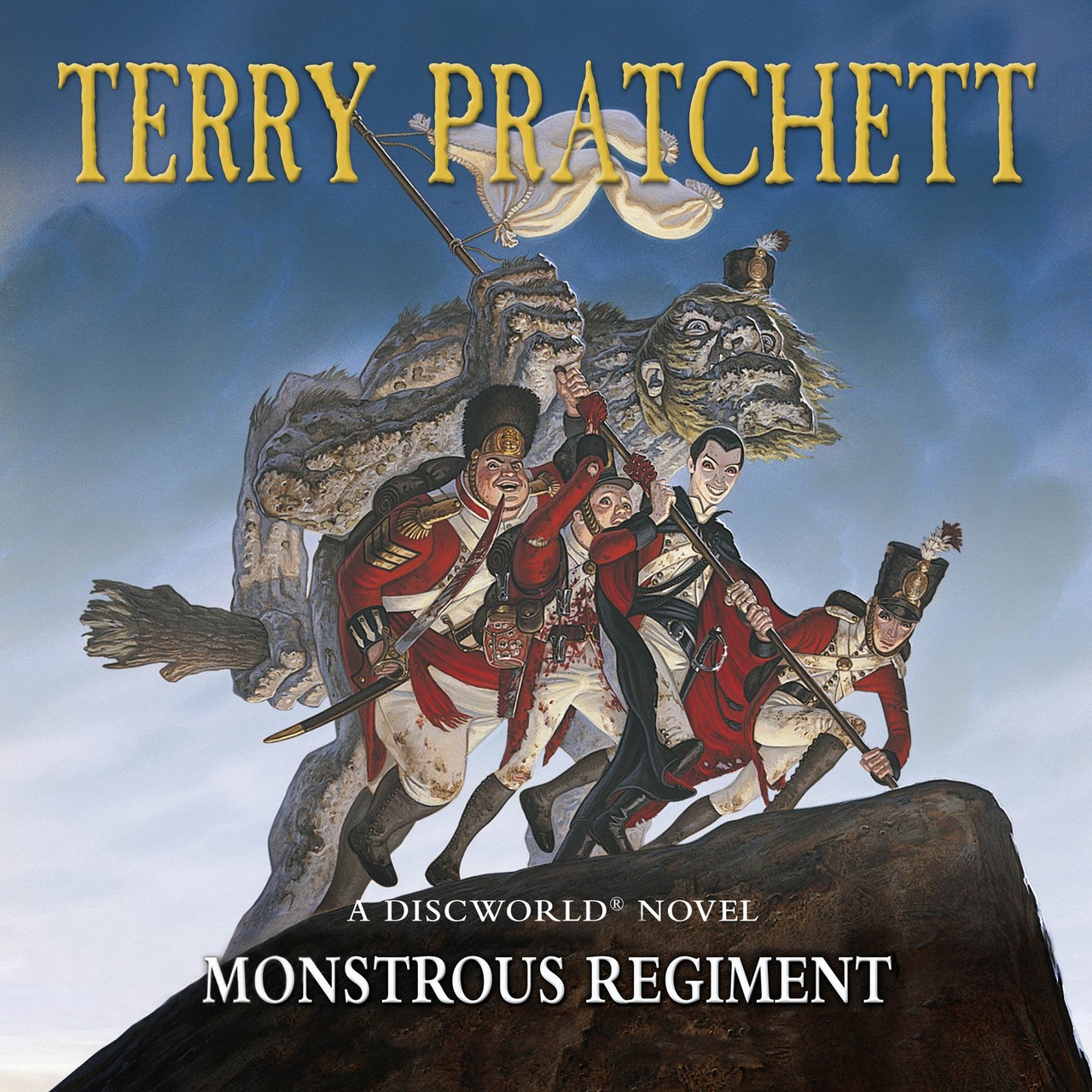 Audiobook cover for Monstrous Regiment