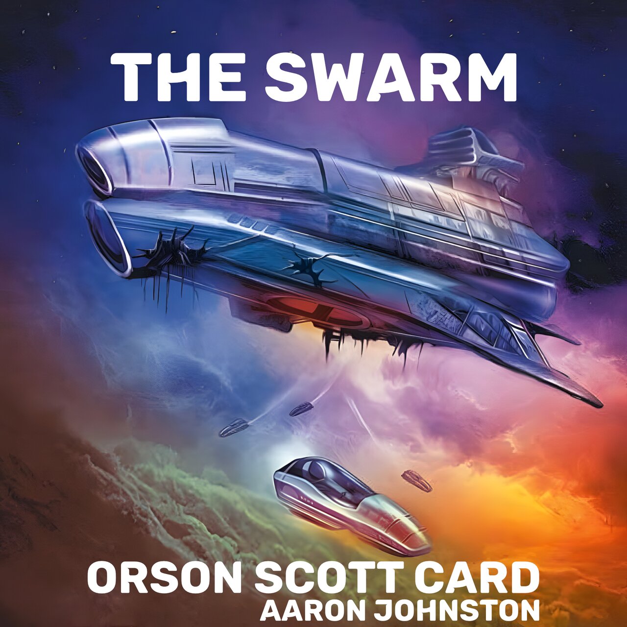 Audiobook cover for The Swarm