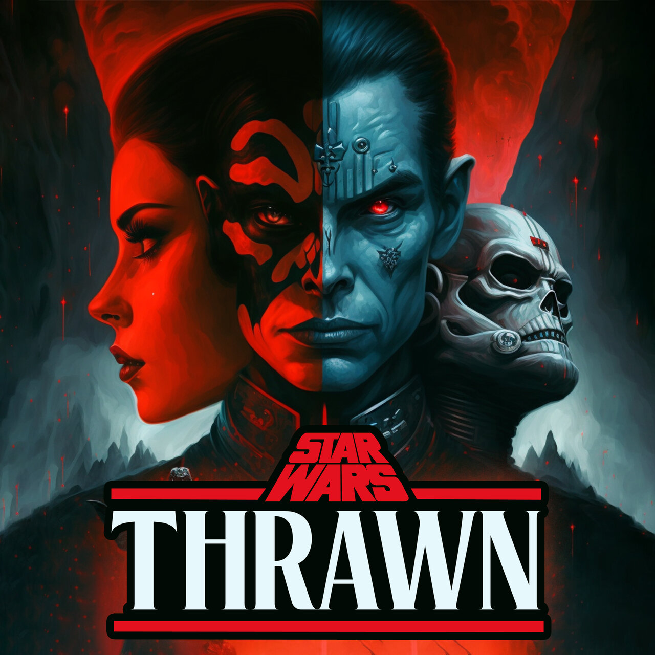 Audiobook cover for Star Wars - Thrawn