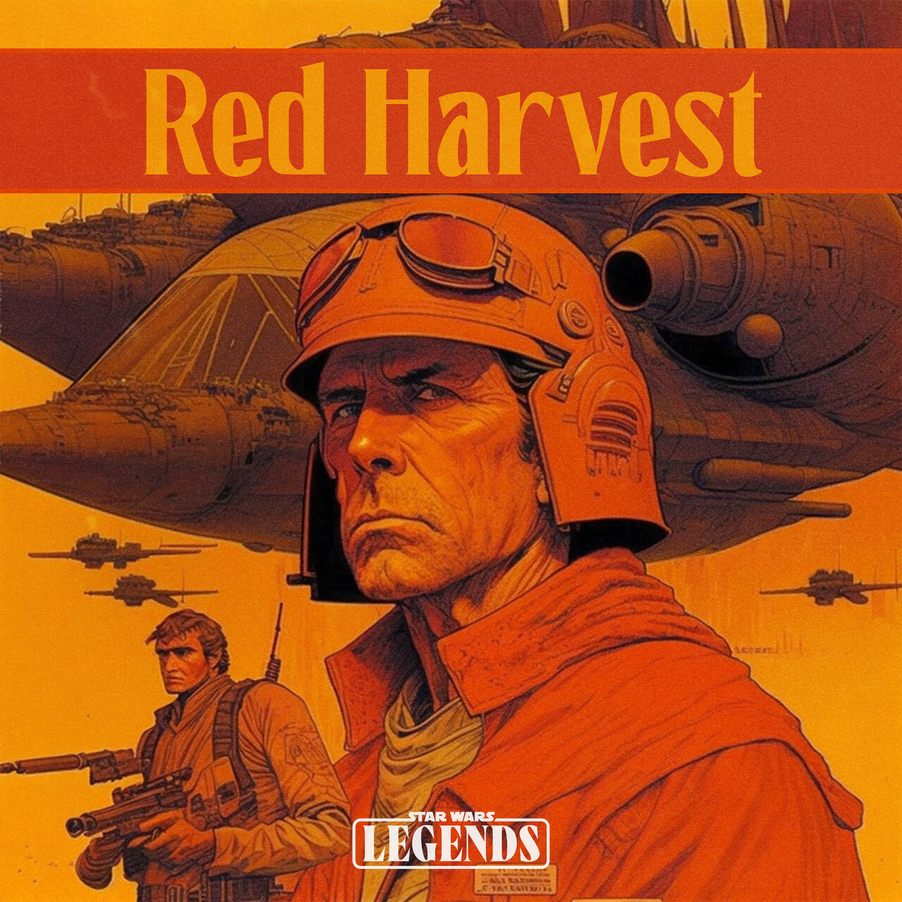Audiobook cover for Red Harvest