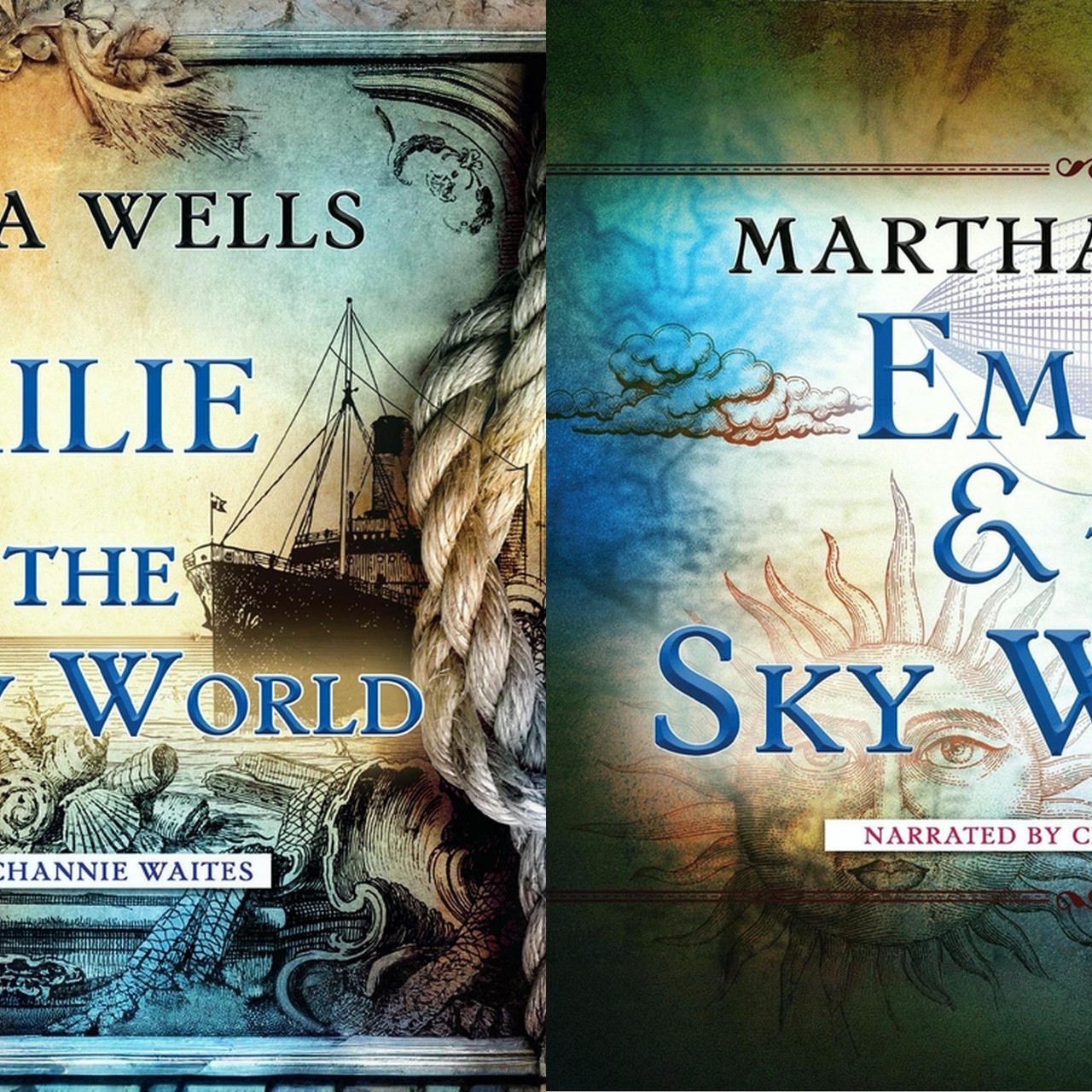 Audiobook cover for Emilie & the sky world