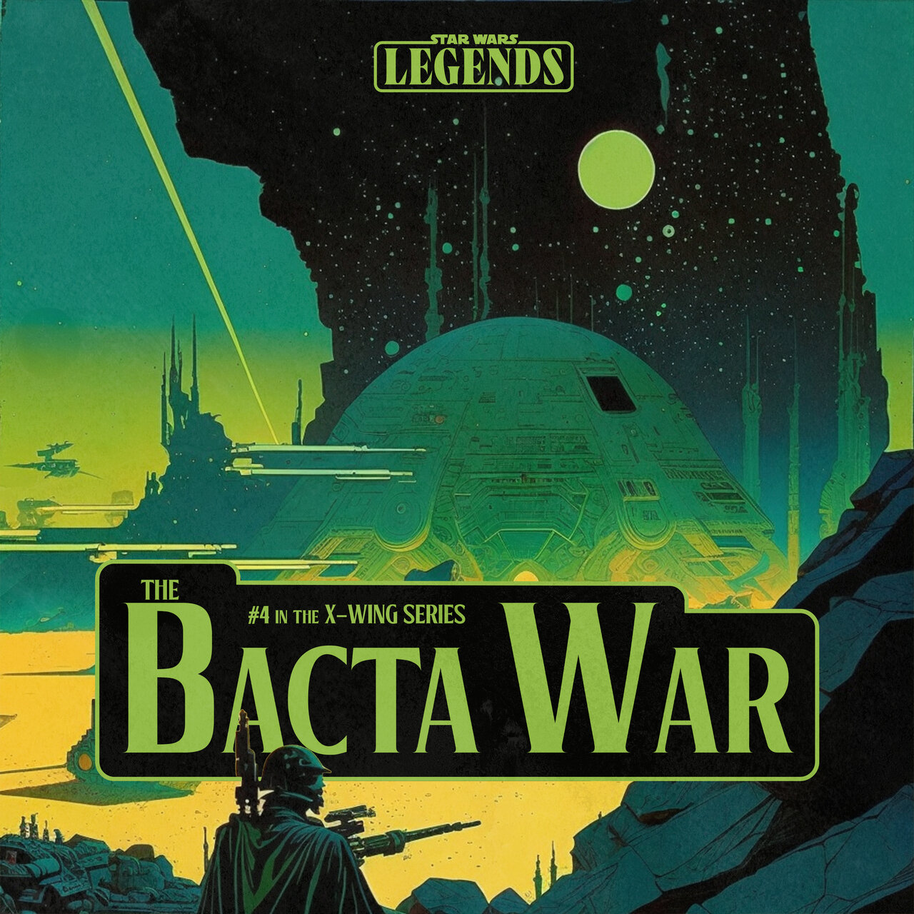 Audiobook cover for Star Wars: The Bacta War