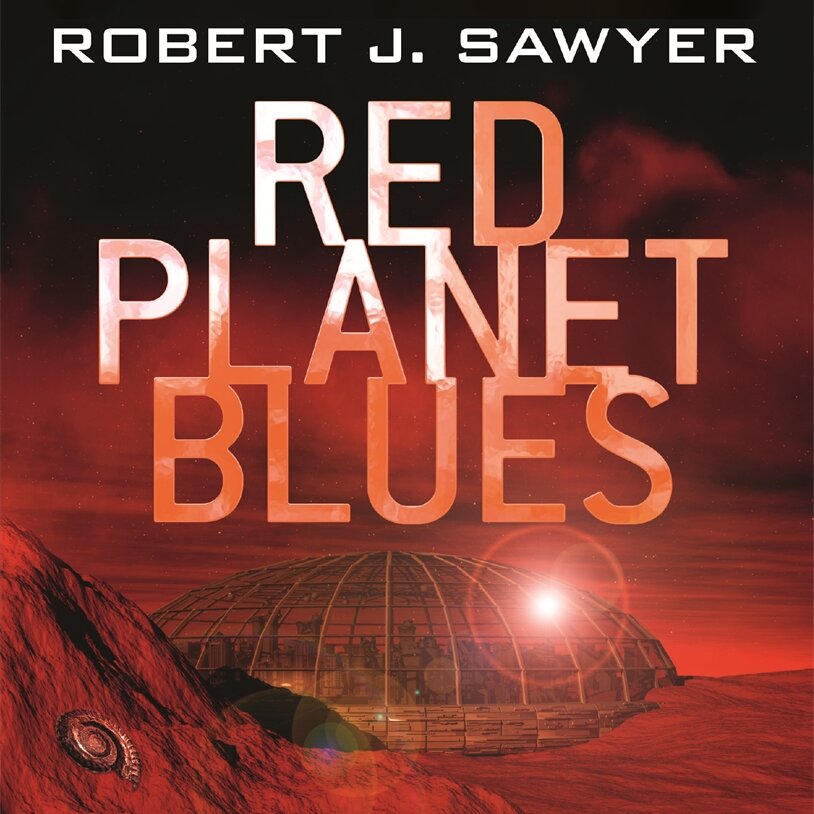 Audiobook cover for Red planet blues