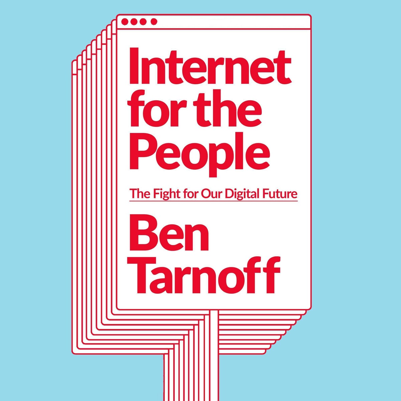 Audiobook cover for Internet for the People