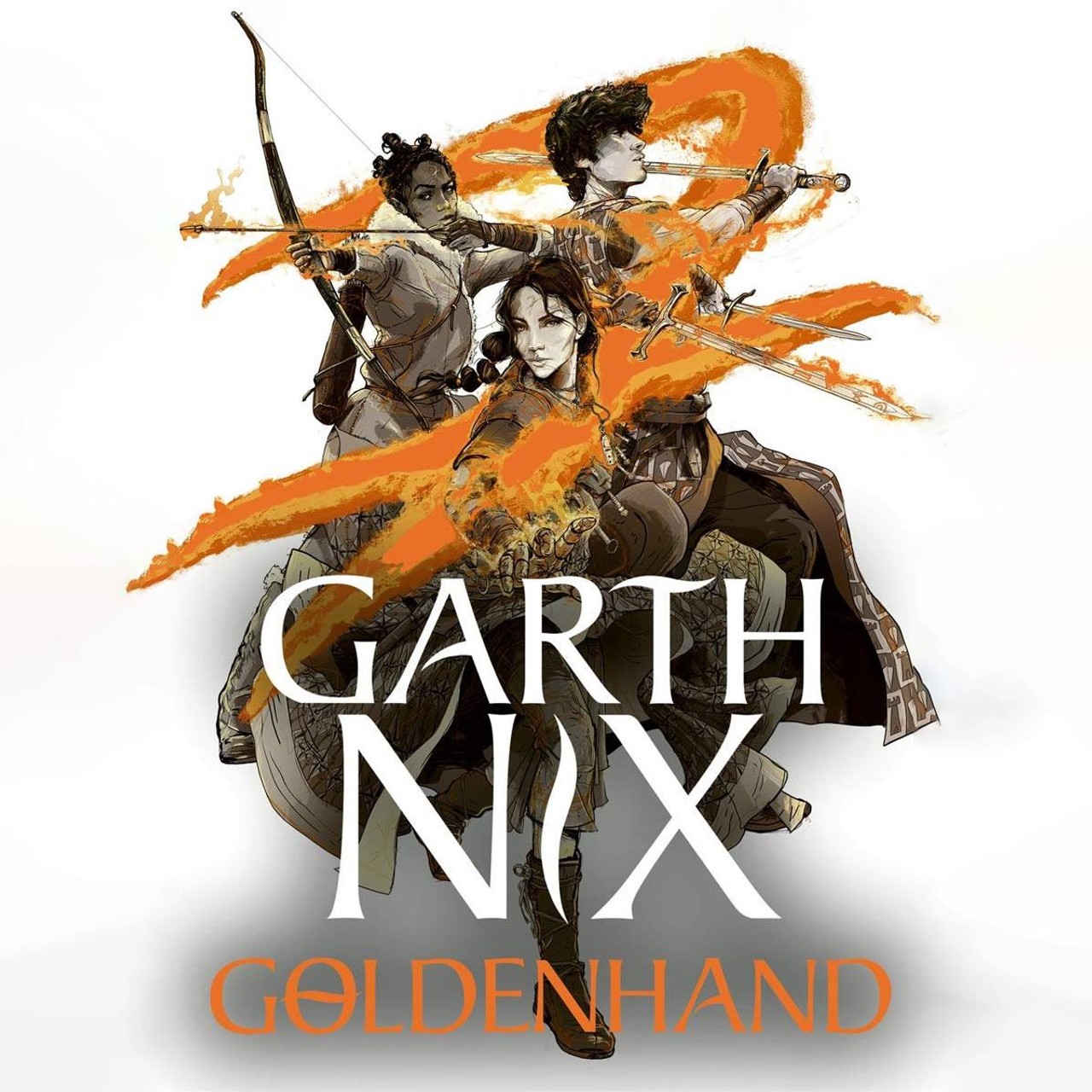 Audiobook cover for Goldenhand