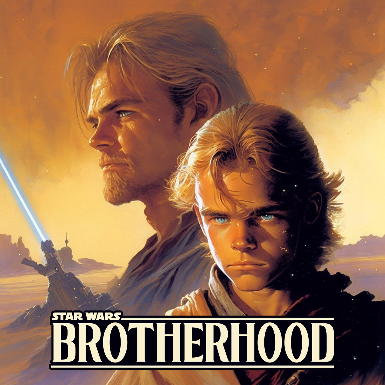 Audiobook cover for Star Wars - Brotherhood