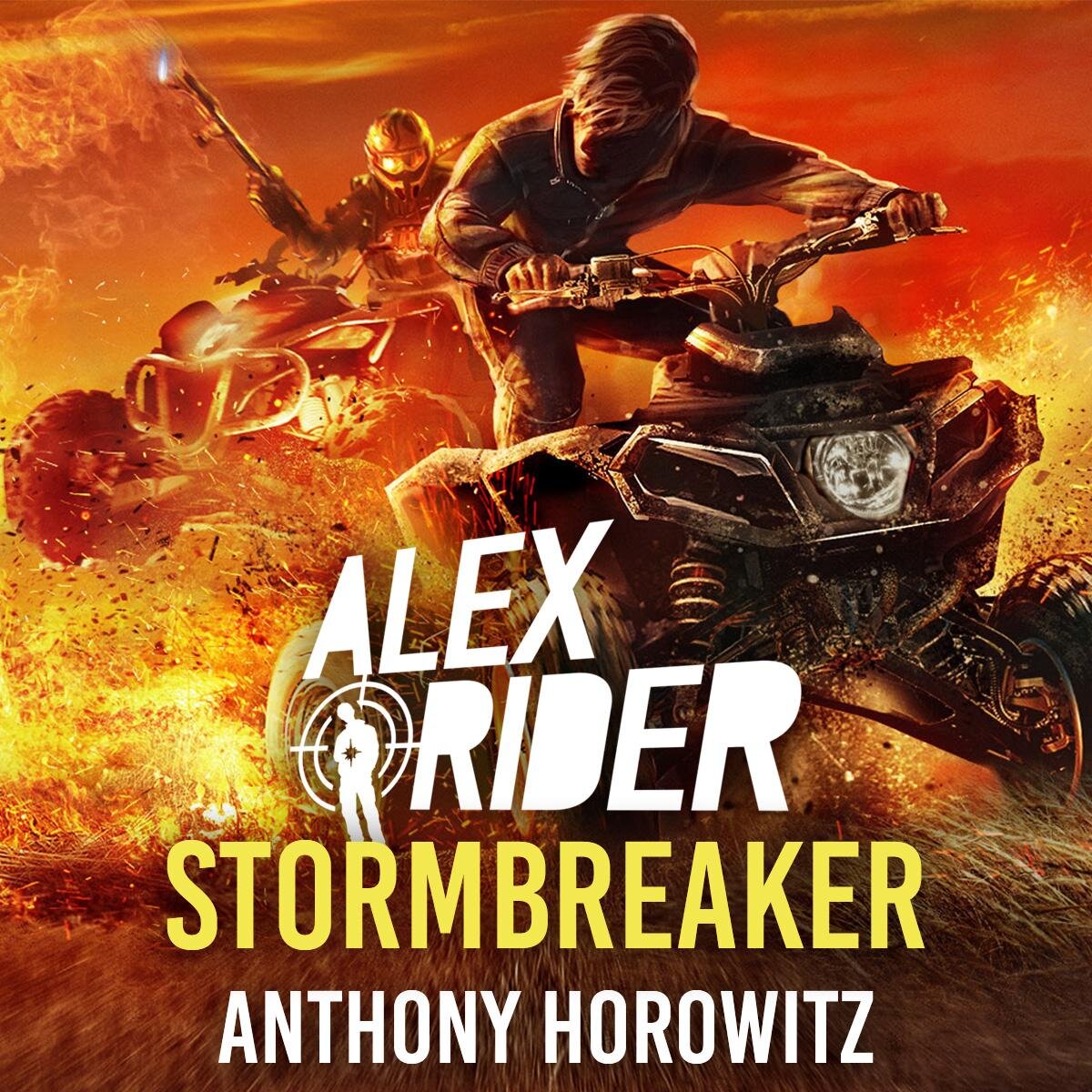 Audiobook cover for Stormbreaker Alex Rider Anthony Horowitz