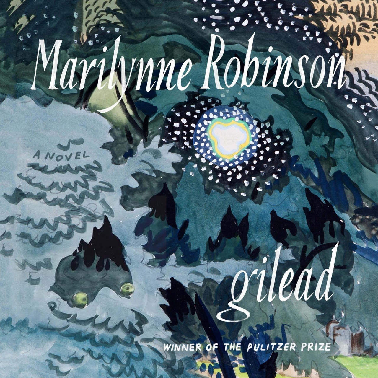 Audiobook cover for Gilead