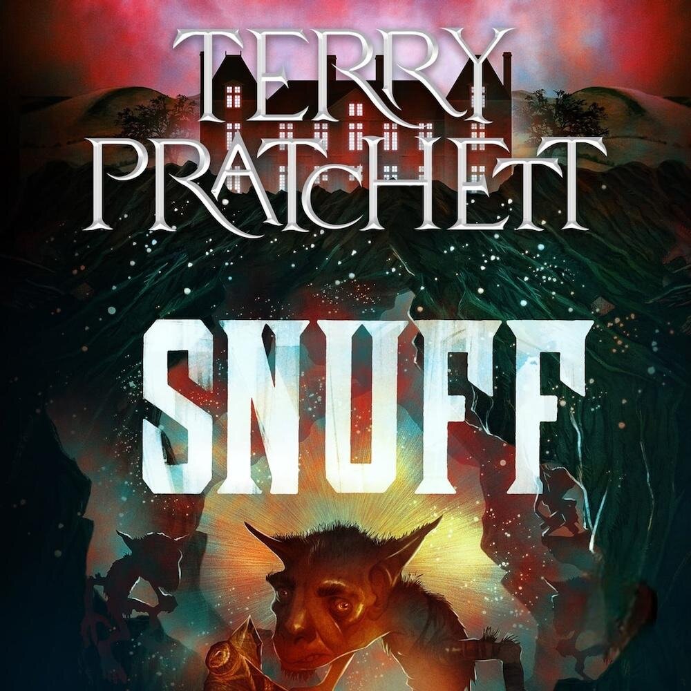 Audiobook cover for Snuff