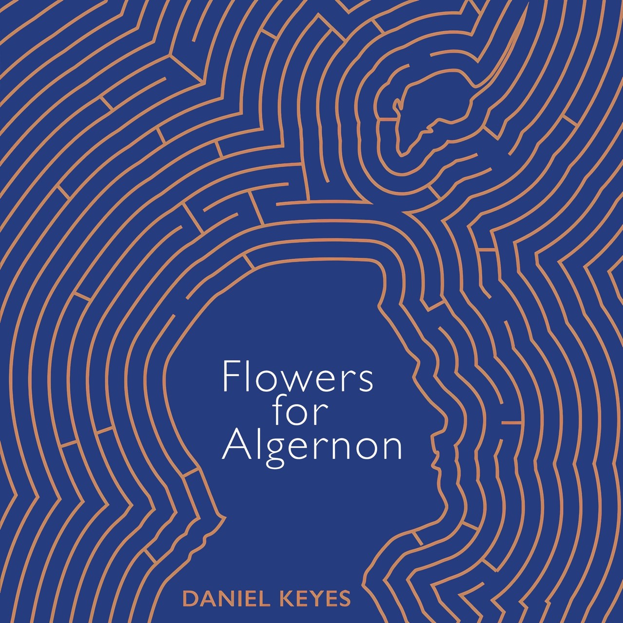 Audiobook cover for Flowers for Algernon, Daniel Keyes