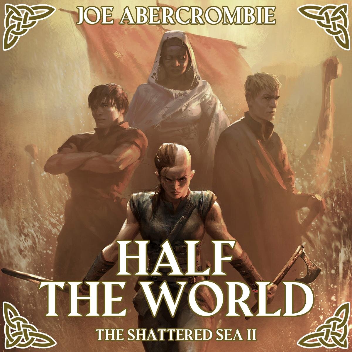 Audiobook cover for The Shattered Sea Series 3-Book Bundle: Half a King, Half the World, Half a War