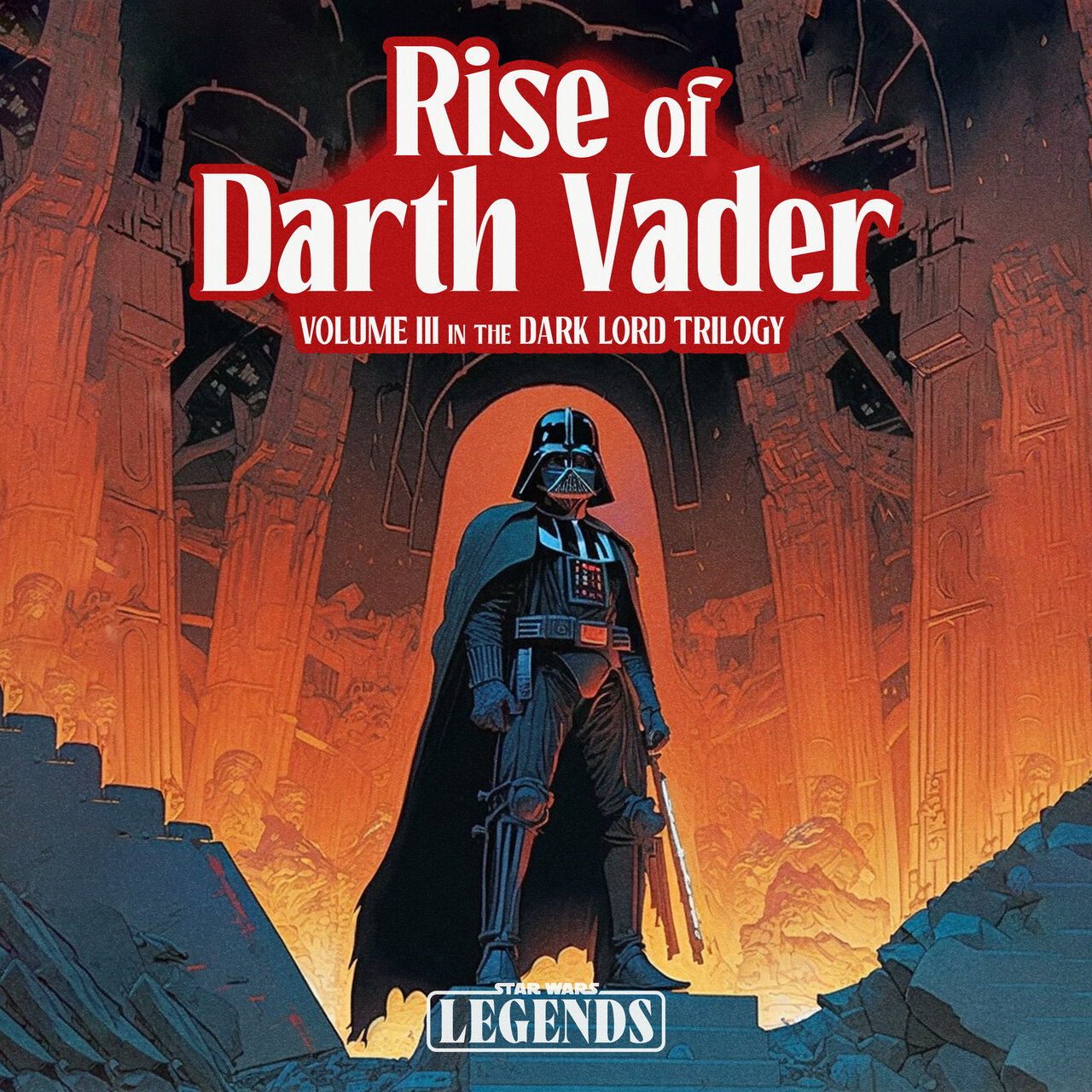 Audiobook cover for Star Wars - Dark Lord - The Rise of Darth Vader