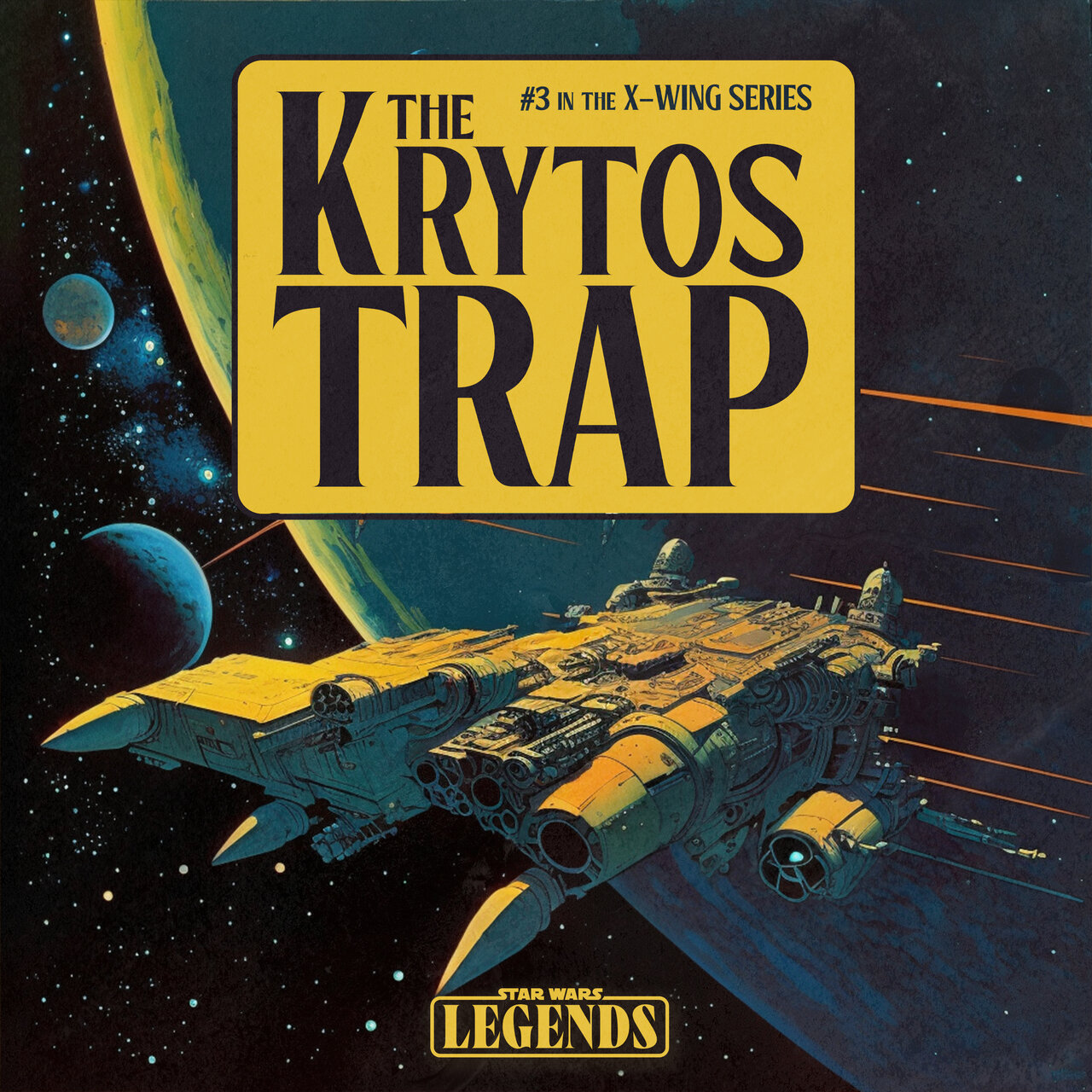 Audiobook cover for Star Wars: The Krytos Trap