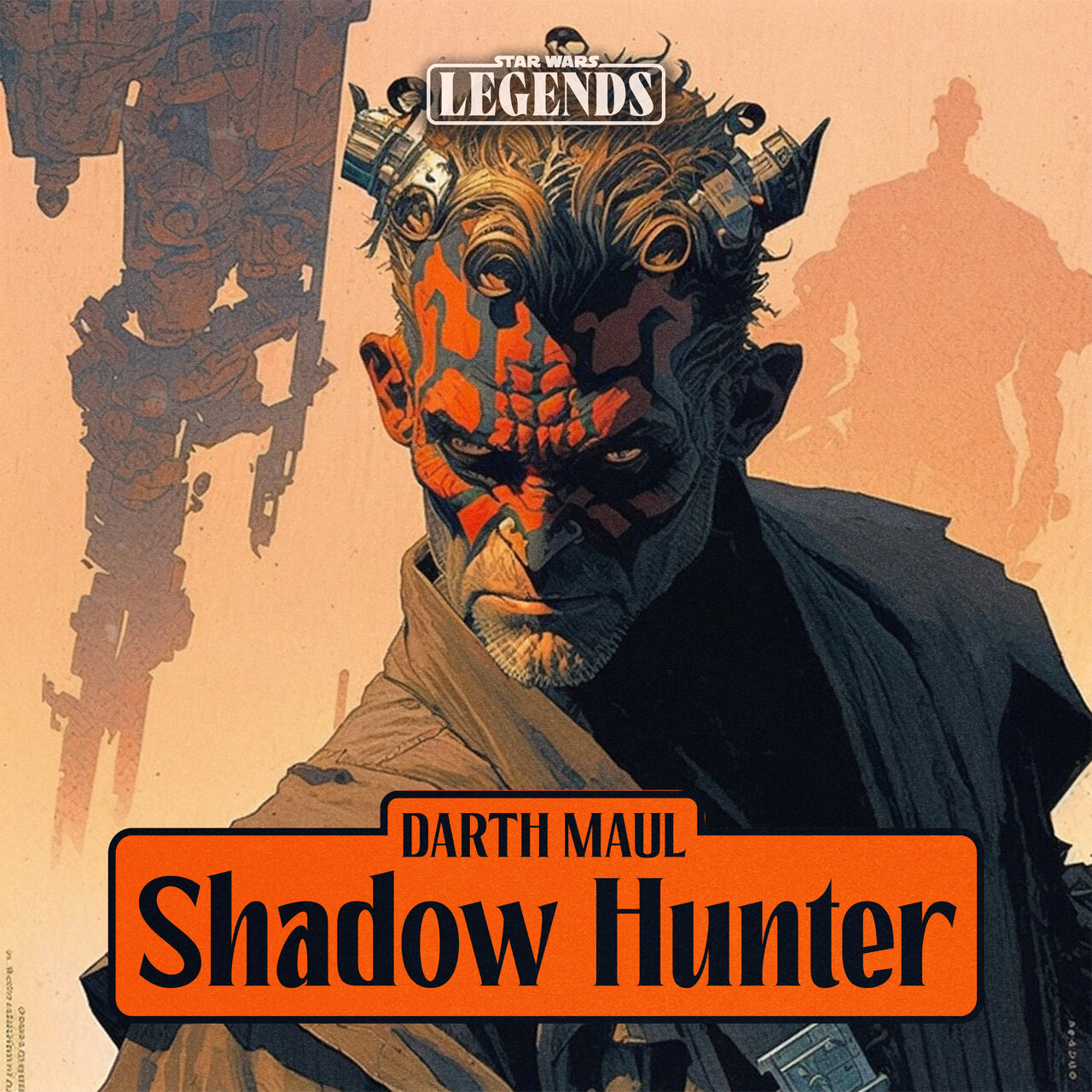 Audiobook cover for Star Wars - Darth Maul - Shadow Hunter