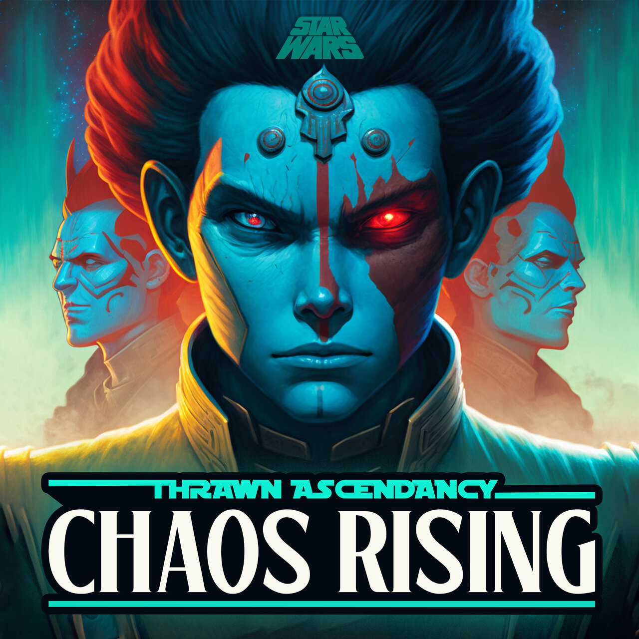 Audiobook cover for Star Wars - Thrawn Ascendancy - Chaos Rising