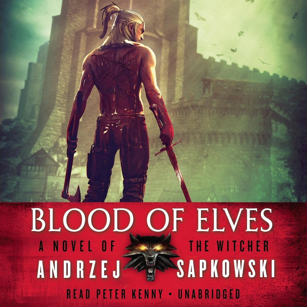 Audiobook cover for Krew elfów