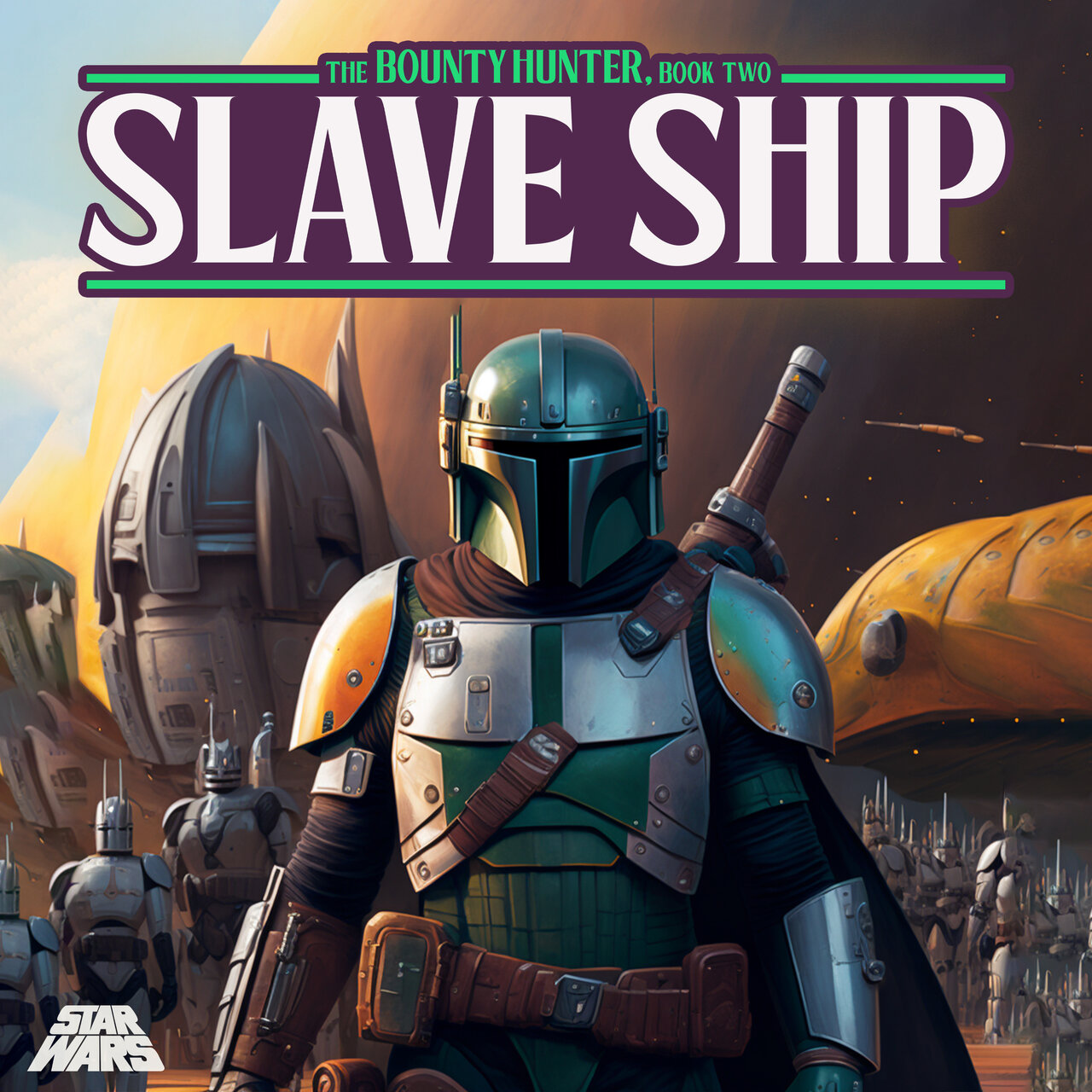 Audiobook cover for Star Wars - The Bounty Hunter Wars - Slave Ship