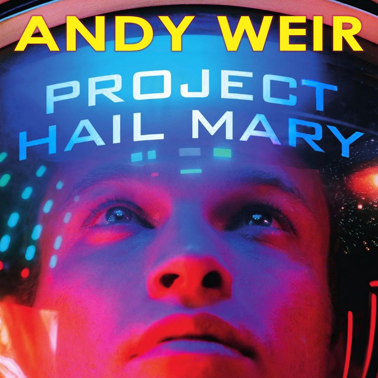 Audiobook cover for Project Hail Mary