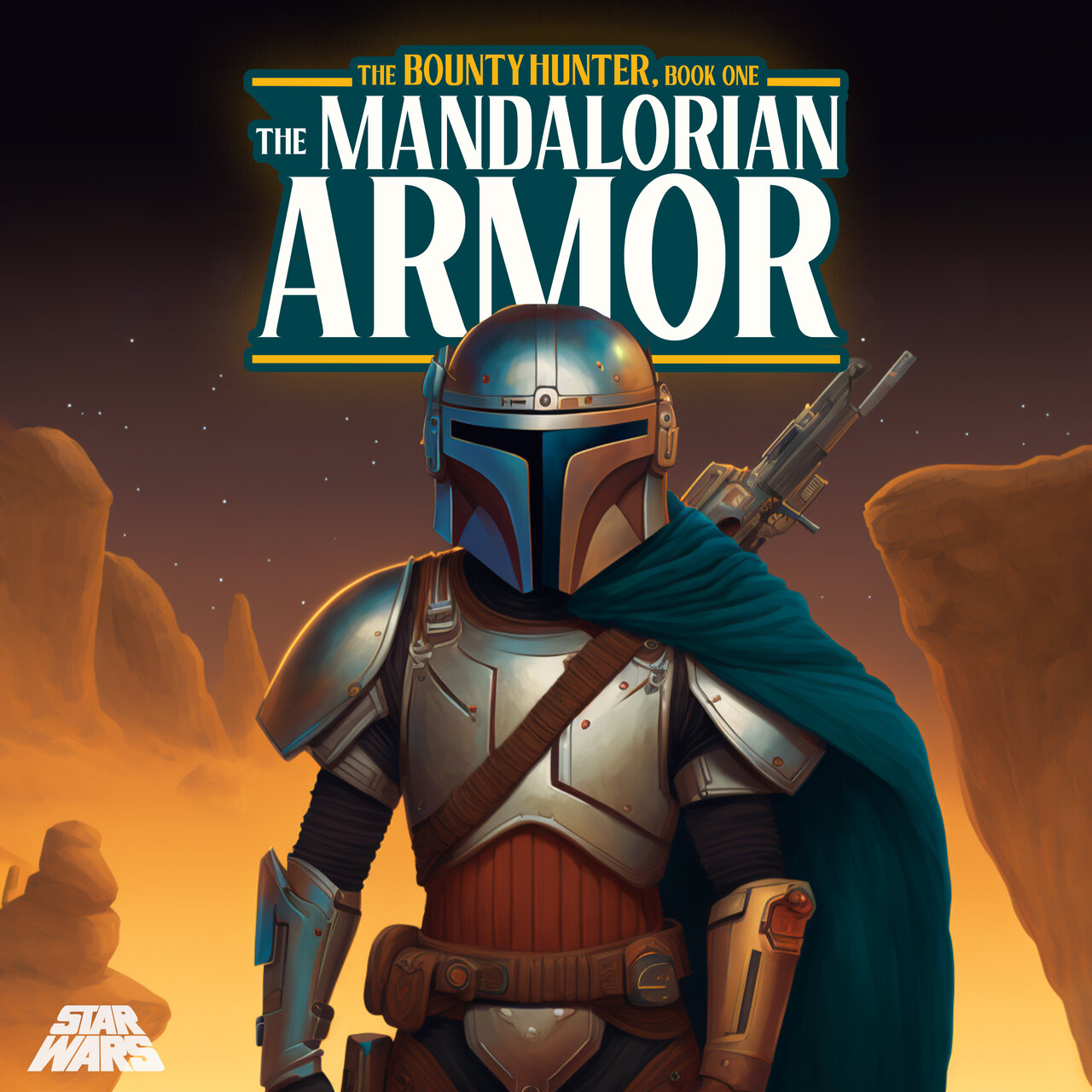 Audiobook cover for Star Wars - The Bounty Hunter Wars - The Mandalorian Armor