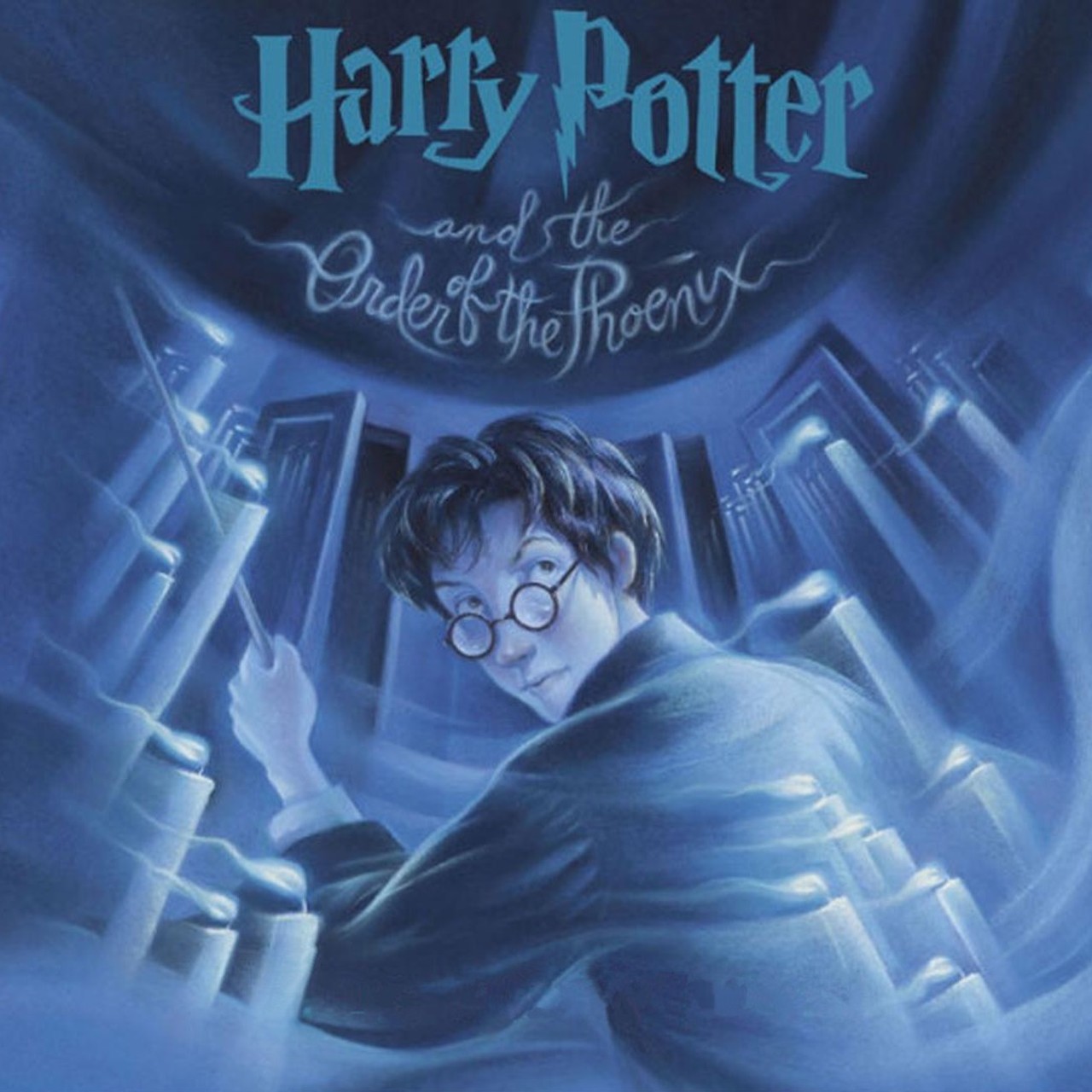 Audiobook cover for Harry Potter and the Order of the Phoenix