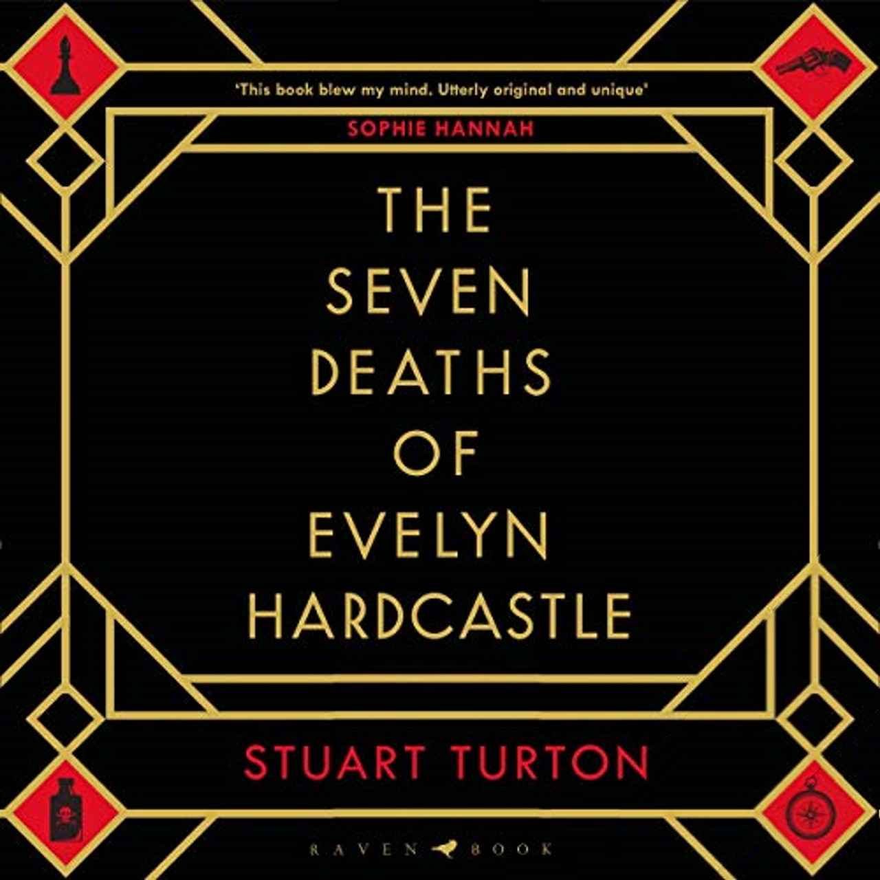Audiobook cover for The Seven Deaths of Evelyn Hardcastle