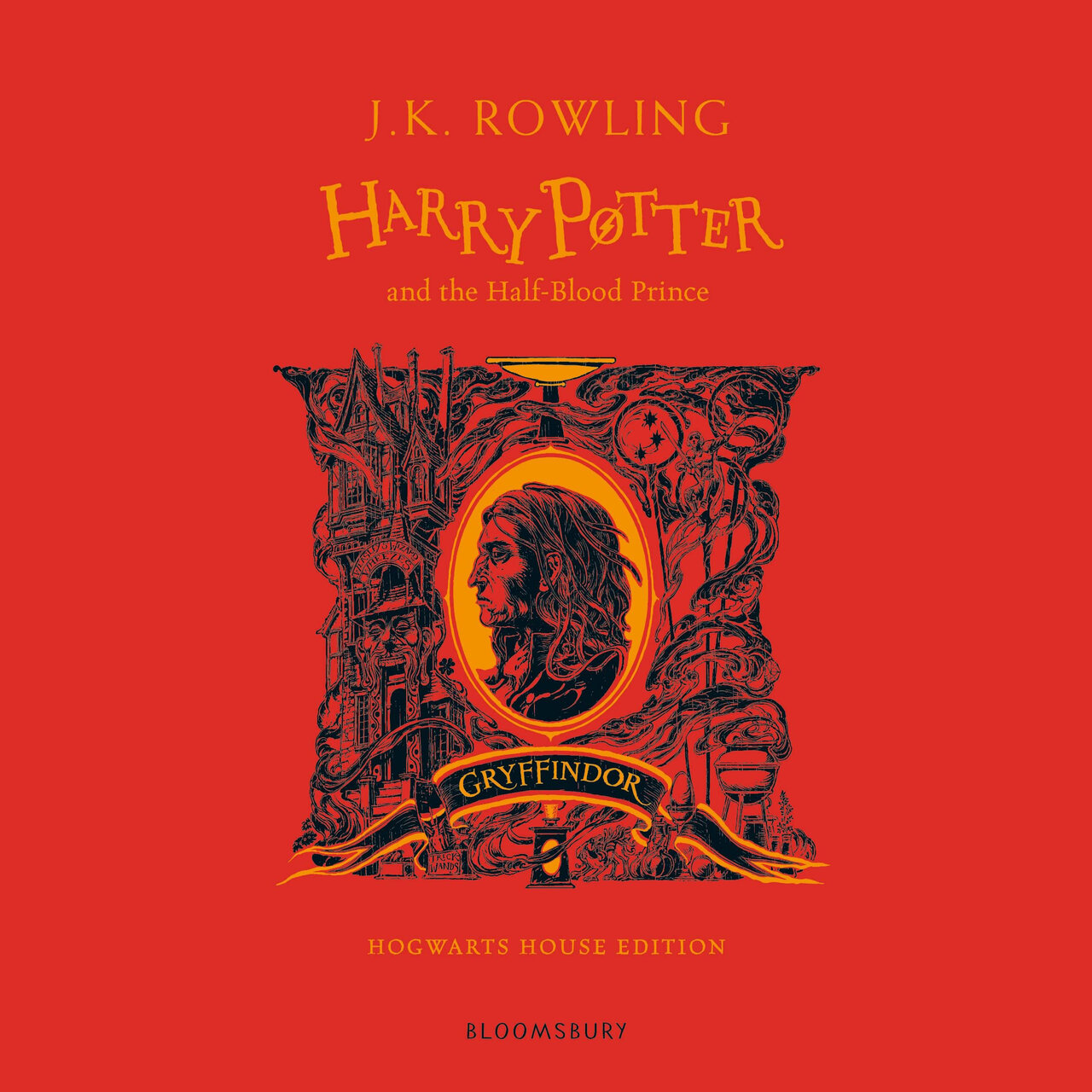 Audiobook cover for Harry Potter and the Half-Blood Prince