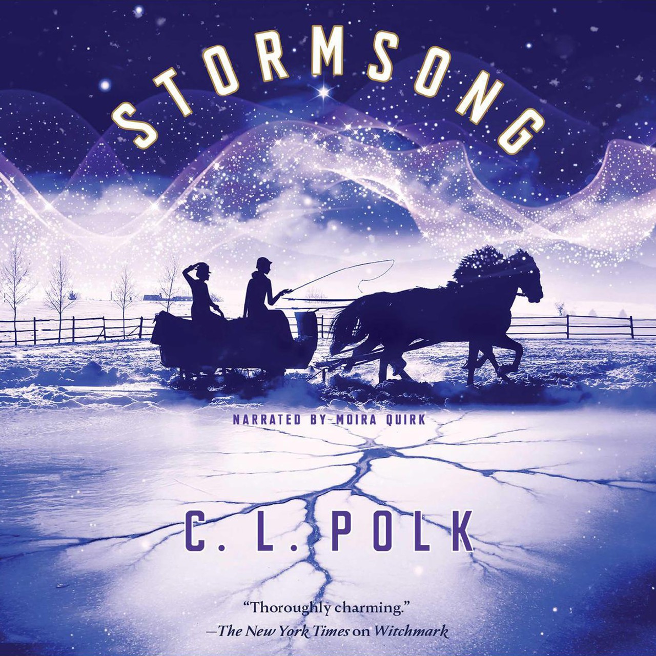 Audiobook cover for Stormsong