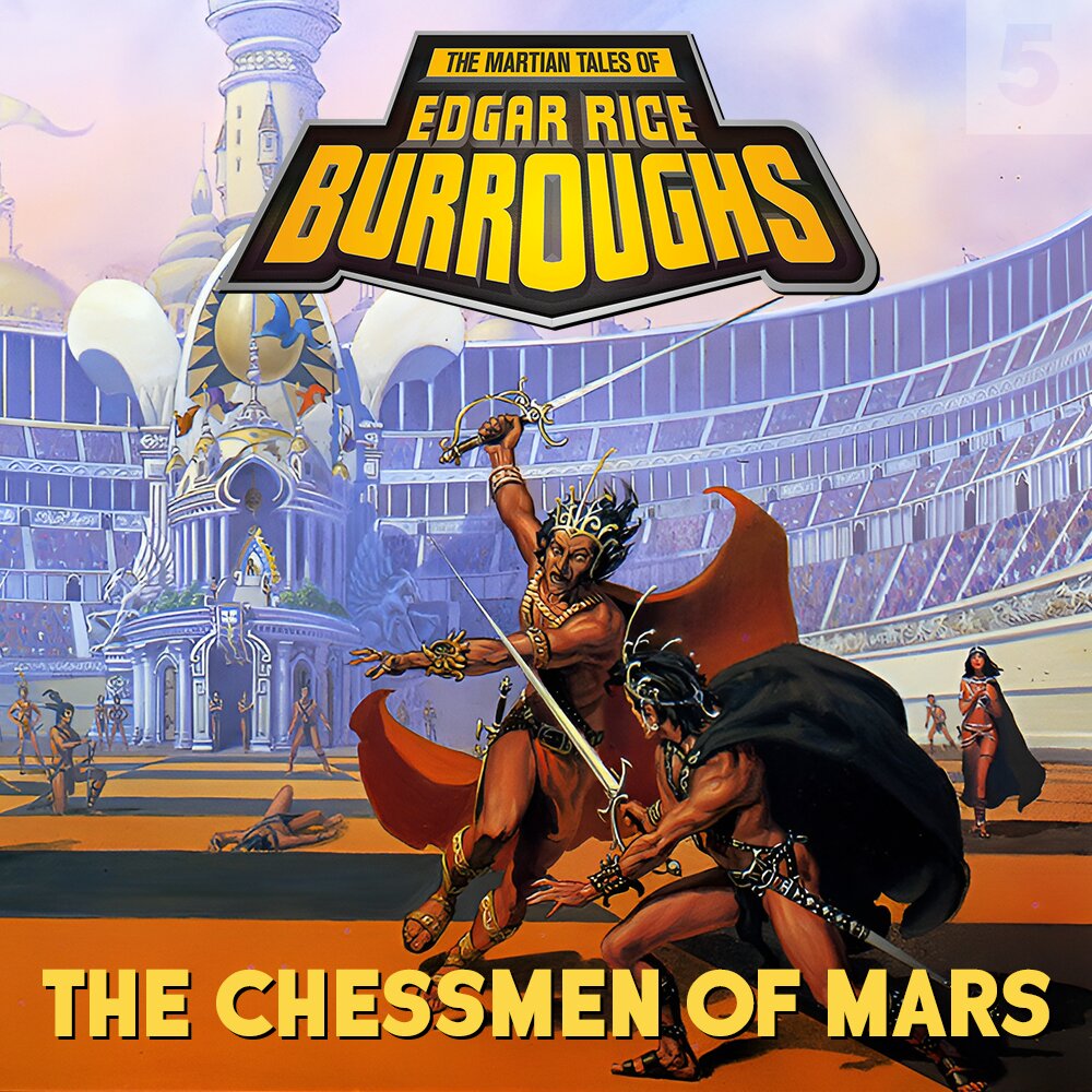 Audiobook cover for The Chessmen of Mars