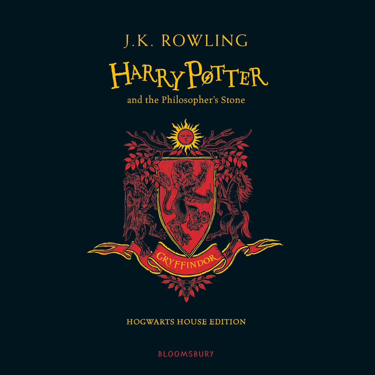 Audiobook cover for Harry Potter and the Philosopher's Stone