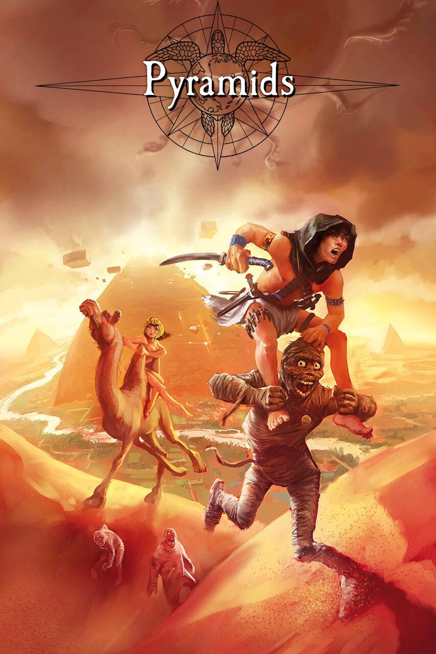 Audiobook cover for The pyramids of Giza
